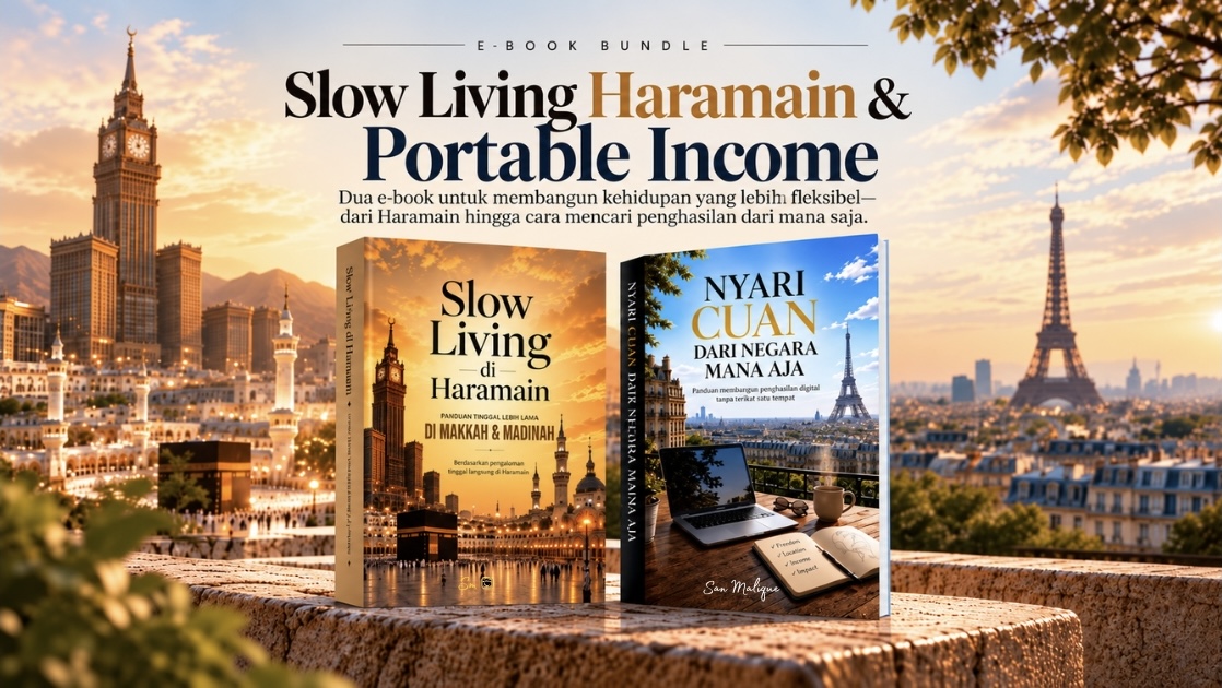 E-Book Bundle Slow Living Haramain & Portable Income